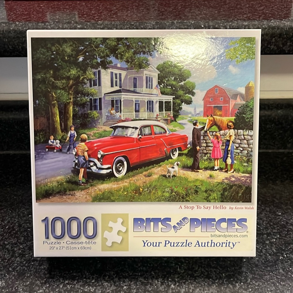 ❗️BOGO 🆓❗️1000 Piece Puzzle - A Stop to Say Hello